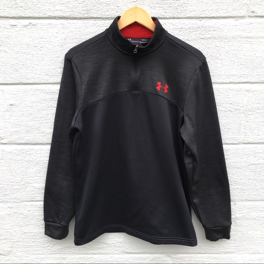 Under Armour Coldgear Quarter Zip Men’s Pullover Medium